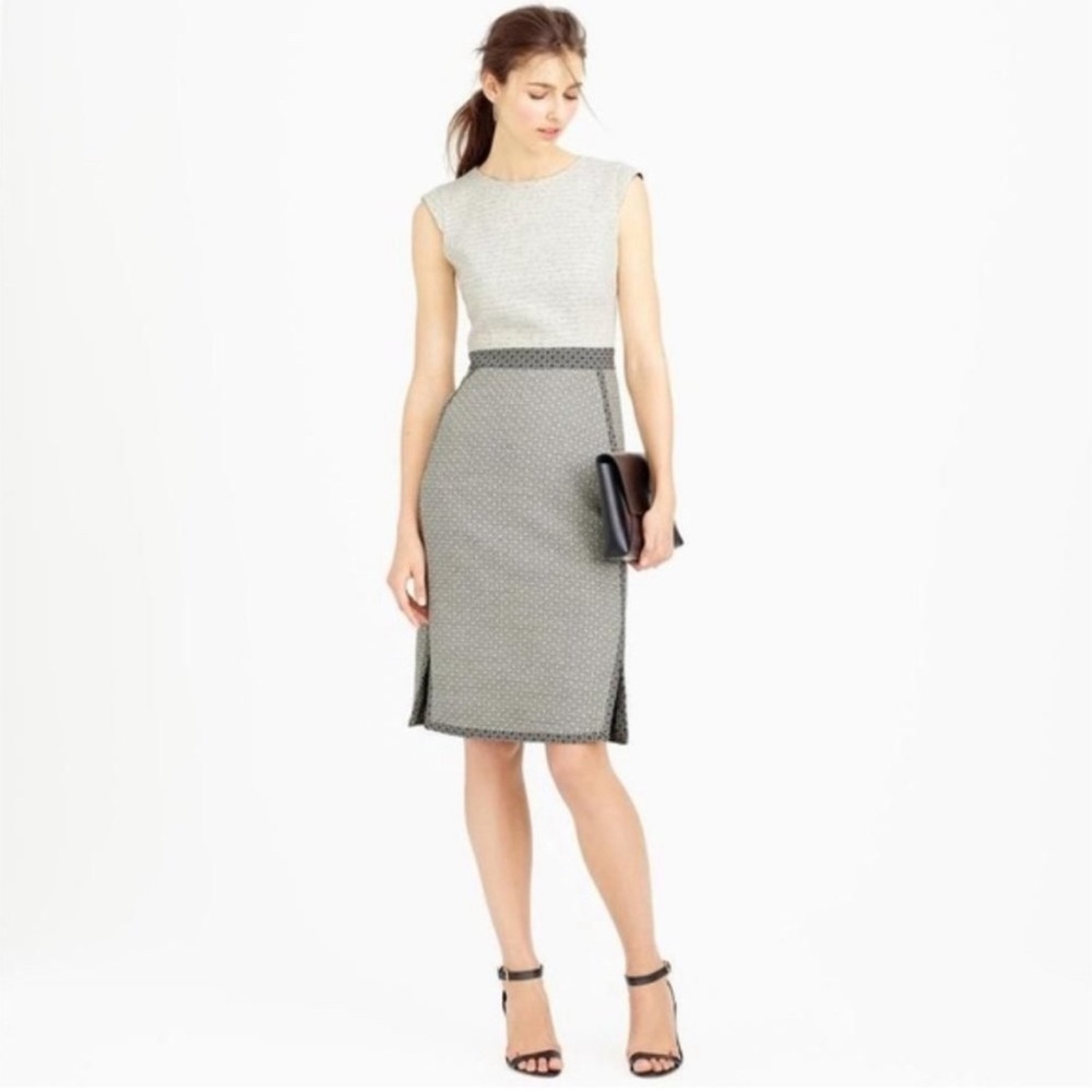 J.Crew Mixed Tweed Sheath Dress